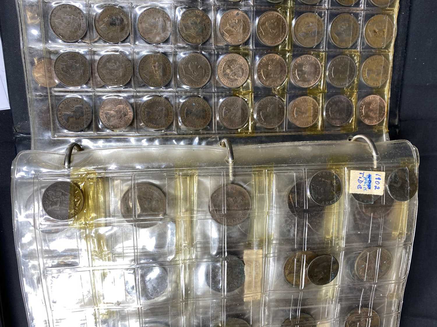 BRITISH COINAGE COLLECTION VICTORIA & LATER - 500 plus coins mainly contained in a single sleeved - Image 17 of 20