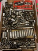 TOOLS - a large assortment of sockets, spanners ETC