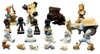 SZEILER, WADE, ROBERTSON GOLLY and other collectable cabinet figurines, the Szeiler in the form of a