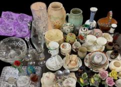 CHINA ASSORTMENT - to include Arthur Wood jug, 20cms H, a vase, 25cms H and a very large quantity of