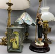 VINTAGE & MODERN TABLE LAMPS GROUP (5)