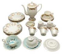 CHINA & TEAWARE - Duchess floral decorated coffee ware and a quantity of other assorted teaware