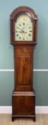 EARLY 19TH CENTURY 8-DAY LONGCASE CLOCK, Jonh Farr, Bristol, painted Roman 11-inch dial, later