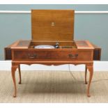 VINTAGE DYNATRON RG.1010.PW RADIOGRAMOPHONE, with Garrard SP.25 Mk.IV turntable, in burr walnut case