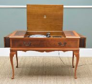 VINTAGE DYNATRON RG.1010.PW RADIOGRAMOPHONE, with Garrard SP.25 Mk.IV turntable, in burr walnut case