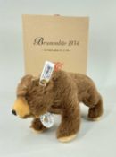 STEIFF CLUB EDITION 'GROWLING BEAR 1934', c. 2001/2, with COA no. 2463, original box, 17cm h