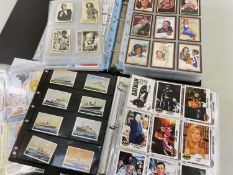 COLLECTORS TRADING CARDS, in albums and leaves, including Coca-Cola, Pepsi-Cola, Batman, Spider-Man,