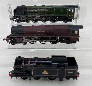 THREE 'OO' GAUGE TRAINS, including Dublo BR 4-6-2 'Duchess of Montrose' loco, Hornby BR 0-6-2 tank