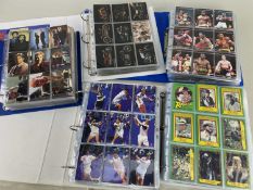 LARGE COLLECTION OF TRADING CARDS, in albums numbered 38-41, and including X-Files, Marvel X-Men,