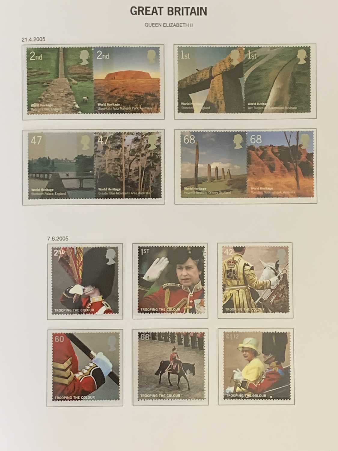 STAMPS - STANLEY GIBBONS ALBUM WITH SLIP - GB mint commemoratives 2000-2007, appears complete - Image 15 of 15