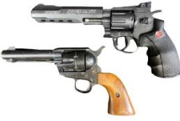 AIR GUN REVOLVERS (2) - to include an MGC Manufactory Japan replica Wild West revolver stamped '