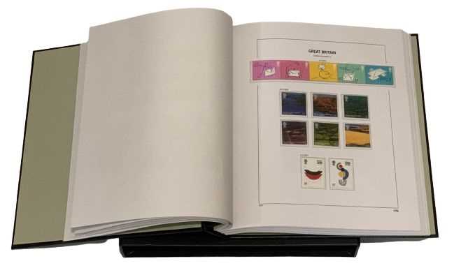 STAMPS - STANLEY GIBBONS ALBUM WITH SLIP - GB mint commemoratives 2000-2007, appears complete - Image 2 of 15