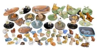 WADE WHIMSIES - a good assortment, approximately 46 and a quantity of other Wade ornaments,