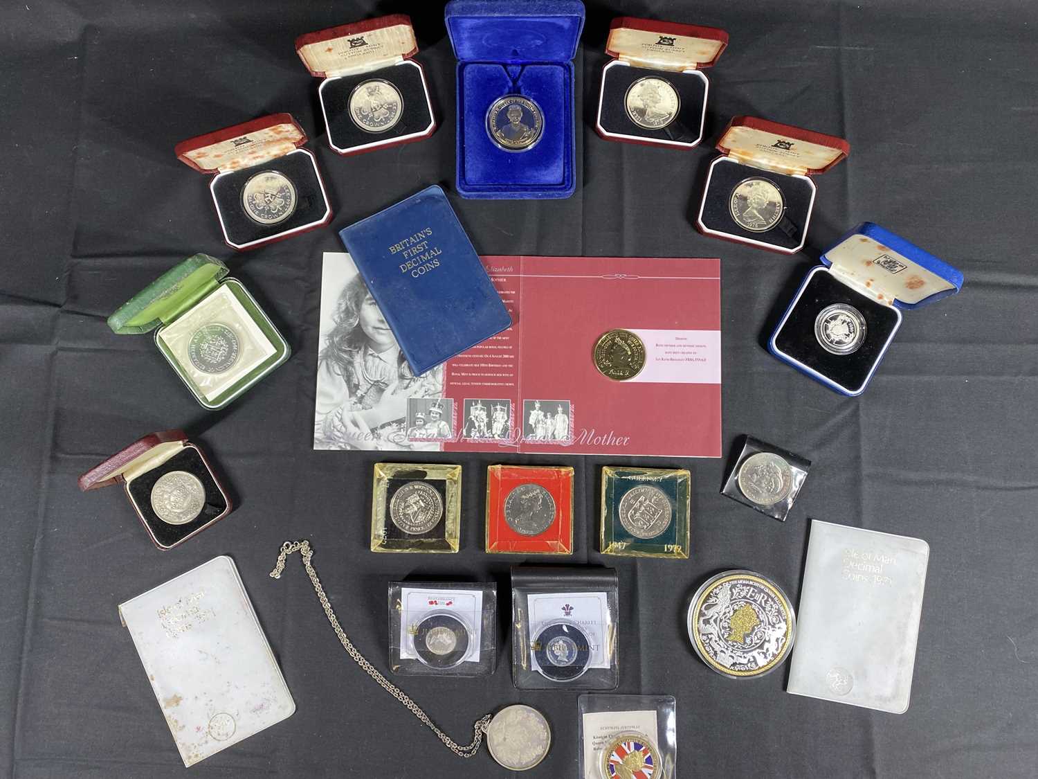 POBJOY, ROYAL MINT, JUBILEE MINT, STERLING SILVER & OTHER COINS COLLECTION - with hallmarked - Image 3 of 3