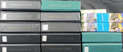 ROYAL MAIL COLLECTOR'S POSTCARDS (14 albums) - approximately 100 per album. PLEASE NOTE: Further