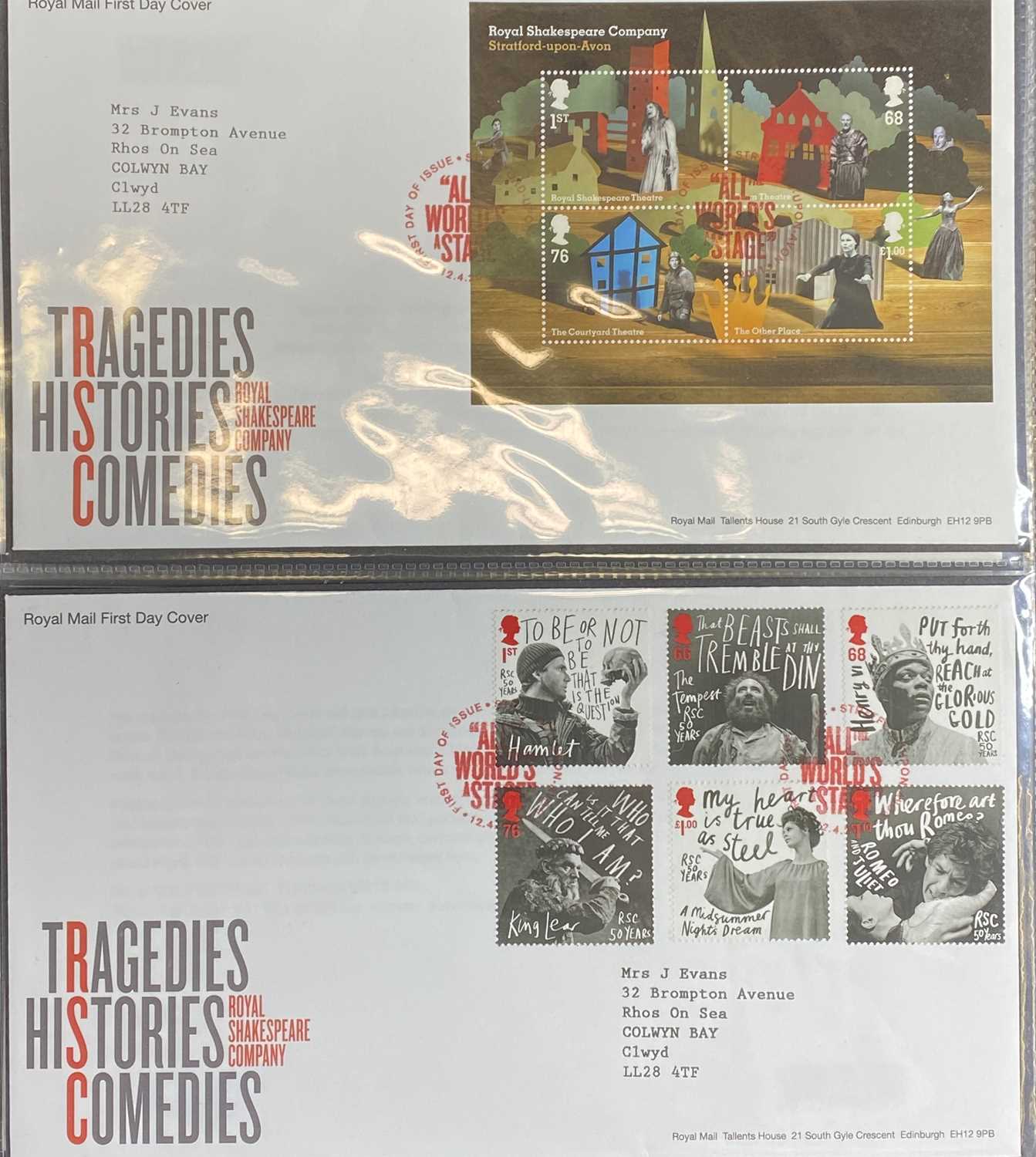 ROYAL MAIL FIRST DAY COVERS in twelve albums (approximately 500 plus in total) - PLEASE NOTE: - Image 14 of 20