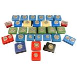 ROYAL MINT PROOF SILVER COIN, PIEDFORT & COMMEMORATIVES COLLECTION - 30 pieces including a 1989