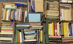 BOOKS- a vintage assortment in several boxes to include, Welsh reference, Penguin King