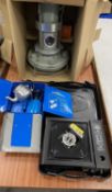 ALADDIN BLUE FLAME HEATER and two camping stoves, the heater appearing little used/as new and boxed