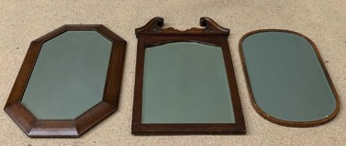 MIRROR ASSORTMENT (6) - various shapes and sized including Maple & Co Ltd