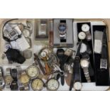 LADY'S & GENT'S WRIST & POCKET WATCH COLLECTION - by various makers including Waltham, Avia,