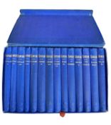 TENNYSON 14 VOLUMES AIDYLLS, POEMS, ETC - in miniature box set format