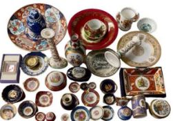 CABINET PORCELAIN & COLLECTABLES - a mixed quantity to include various items of Limoges, Royal