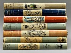 C S LEWIS 'Chronicles of Narnia' full 7 set of books - all with original dust jackets, to include '