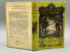'THE CASKET & THE SWORD' by Norman Dale, First Edition book with illustrations by Biro, James Barrie