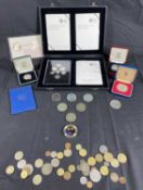 ROYAL MINT SILVER PROOF & OTHER COIN COLLECTION to include a 2008 UK Coinage Emblems of Britain