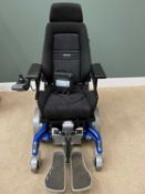 INVACARE POWER WHEELCHAIR with ACS (Advanced Control System) and charger, 127cms H, 62cms W,