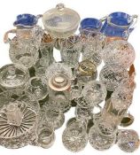 STUART CRYSTAL, cut and other vintage and later glassware, a varied selection of bowls, jugs and