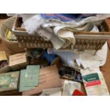 HOUSEHOLD LINEN & OTHER HABERDASHERY & NEEDLEWORK GOODS - a mixed quantity