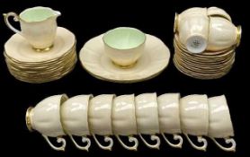 BELL CHINA (4527 PATTERN) TEAWARE - approximately 40 pieces