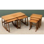 PLUS LOT 14 - MID-CENTURY TYPE OCCASIONAL TABLES - Parker Knoll nest of three tables, 51cms H,