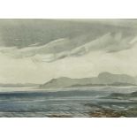 ‡ IRENE BACHE watercolour - entitled verso 'Near Oban, Argyll', signedDimensions: 23.5 x 33.