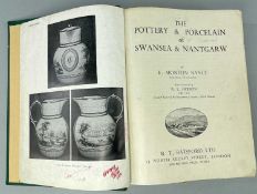 E MORTON NANCE author's proof copy of 'The Pottery & Porcelain of Swansea & Nantgarw', with