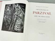 THE ROMANCE OF PARZIVAL & THE HOLY GRAIL rare oversized limited edition (130/195) volume on