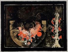 ‡ GRAHAM SUTHERLAND OM rare limited edition (36/75) lithograph - entitled 'L'inferno', signed