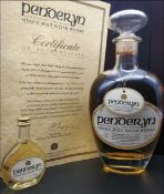 PRESENTATION PENDERYN CASK STRENGTH LIMITED EDITION FIRST RELEASE SINGLE MALT WELSH WHISKY, 2004