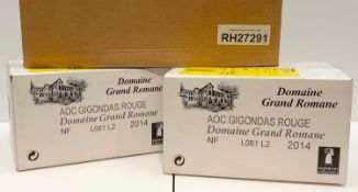 GIGONDAS DOMAINE GRANDE ROMANE VIEILLE VIGNE 2014 PIERE AMADIEU & GIGONDAS DOMAINE de CAYRON 2009 18