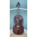 GERMAN CELLO, c.1900, L.O.B. 74.7cmsProvenance:private collection mid-Wales, consigned via our