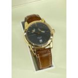 FINE GLASHUTTE ORIGINAL 18K GOLD AUTOMATIC WRISTWATCH, Senator 'Power Reserve Display', no.13, c.