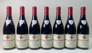GEVREY-CHAMBERTIN ‘EN CHAMPS’ VIEILLE VIGNE 2000 DENIS MORTET 7 x 75clSeven bottles of 2000 Denis
