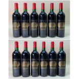 CHÂTEAU PALMER 2000 MARGAUX 12 x 75clTwelve bottles (unboxed) of 2000 Château Palmer 3eme Cru Classé