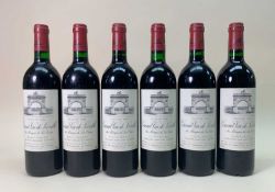 CHÂTEAU LÉOVILLE LAS CASES ‘GRAND VIN DE LEOVILLE’ 1996 SAINT-JULIEN 6 x 75clSix bottles of 1996