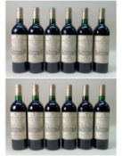 CHÂTEAU LA MISSION HAUT BRION 1996 PESSAC-LÉOGNAN 12 x 75clTwelve bottles (unboxed) of 1996