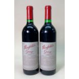 PENFOLD’S GRANGE BIN 95 1993 2 x 75clTwo bottles of Penfolds legendary 1993 Grange Bin 95 (2)