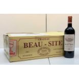 CHÂTEAU BEAU-SITE 2010 SAINT-ESTÈPHE 75clTwelve bottles of 2010 Château Beau-Site St. Estéphe (12)