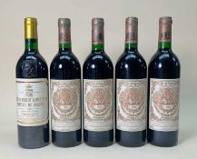 CHÂTEAU PICHON LONGUEVILLE BARON 1988 & CHÂTEAU PICHON LONGUEVILLE COMTESSE DE LALANDE 1989 PAUILLAC